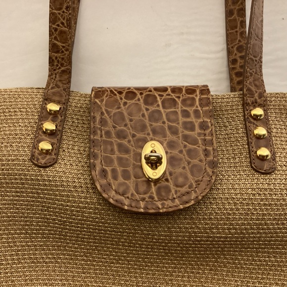 Eric Javits New York Straw Weave shoulder bag Hand Fished in USA - Picture 5 of 12